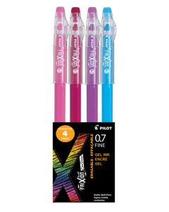 Frixion Ball Color Sticks erasable gel roller pen, set of 4