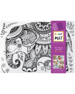 Elephant Funny Mat