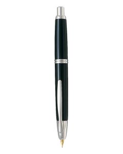Capless Fountain Pen Rhodium Black