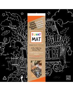 Funny Mat - Halloween, blackboard mat