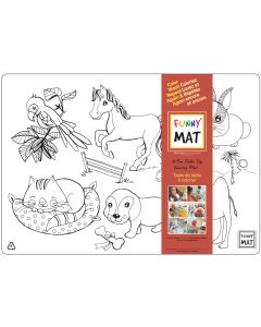 Funny Mat Playful Animals