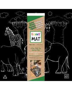 Funny Mat - Safari, blackboard mat