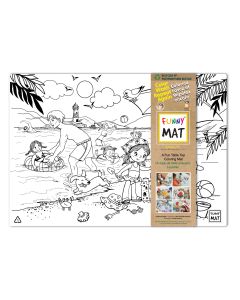Funny Mat tabletop mat, recycled PP, summer