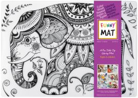Elephant Funny Mat