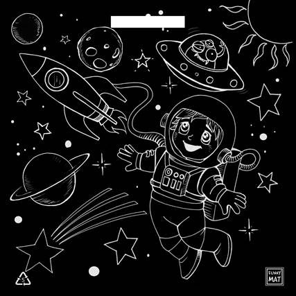 Crestar Limited :: Funny Mat - Black